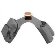 Showman Insulated Cordura Nylon Horn Bag w/ Water Bottles (Gray)